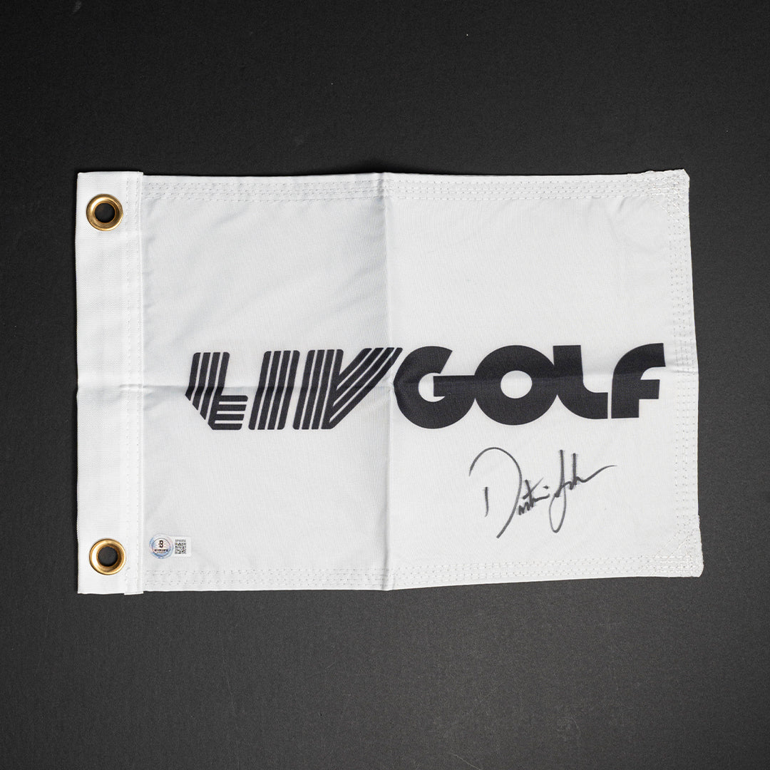 Bandera Firmada- Dustin Johnson
